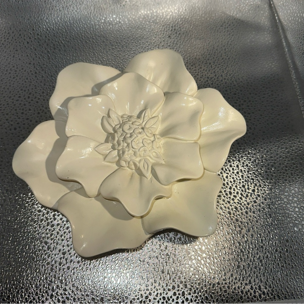 Target white Gardenia 3D resin Flower Wall art decor - Picture 2 of 9